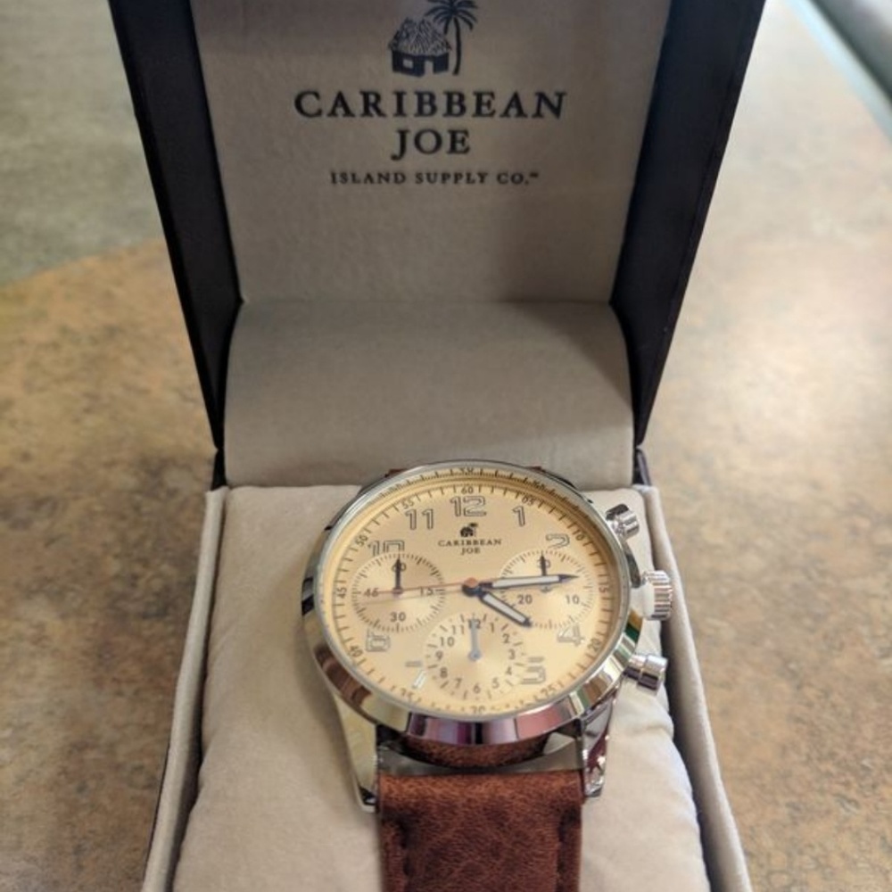 Caribbean Joe watch -never used - Picture 3 of 4